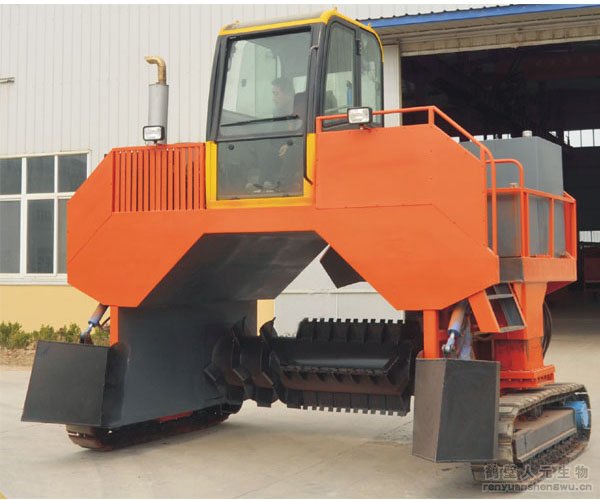 大型履帶式翻堆機(jī)_RYFD3000型履帶式翻堆機(jī)