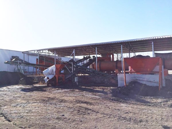 大型有機(jī)肥生產(chǎn)線介紹