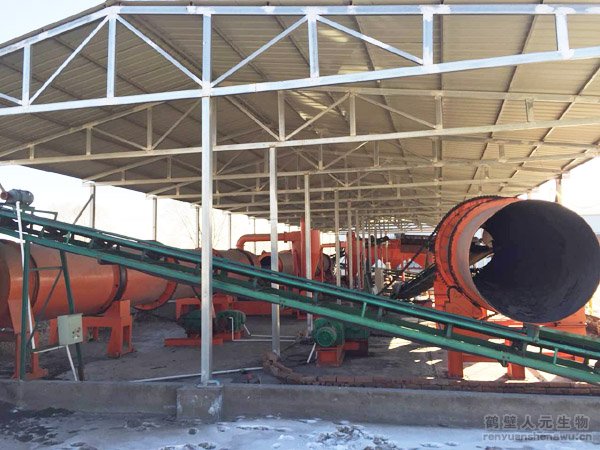 大型有機(jī)肥生產(chǎn)線介紹
